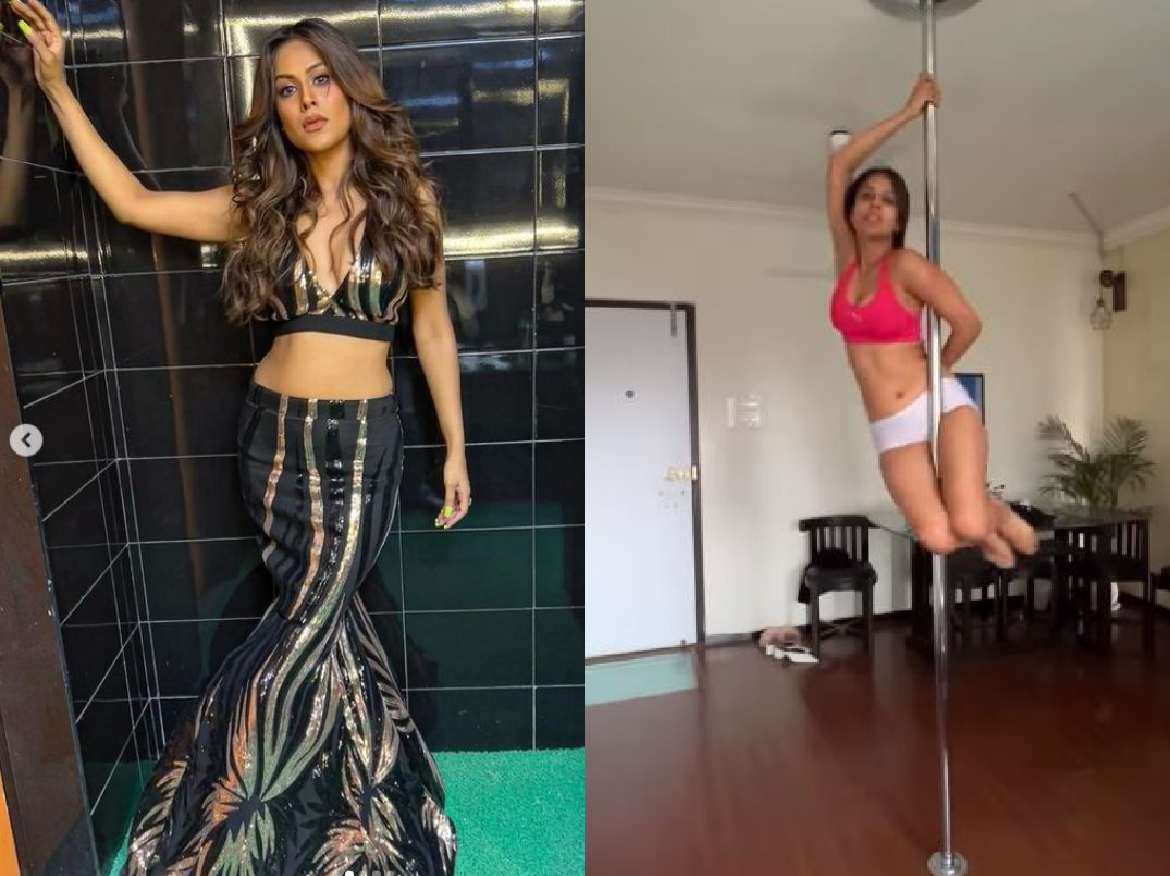 Nia Sharma ने पोल डांस से फिर लगाई आग, VIDEO शेयर कर बोली- उन चोटिल घुटनों और जांघों की…