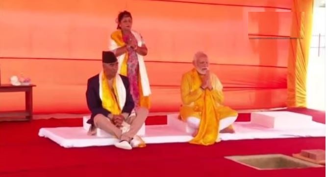 PM Modi Nepal Visit: लुम्बिनी पहुंचे पीएम मोदी, महामायादेवी मंदिर में की पूजा