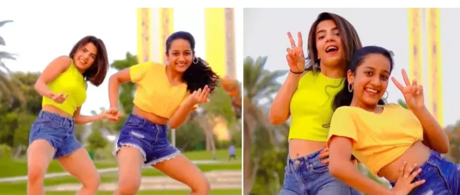 90 के दशक के गानों पर दो लड़कियों ने किया जबरदस्त डांस देखिए वीडियो