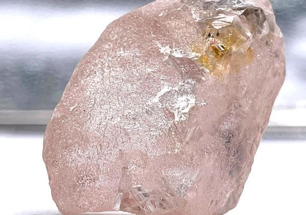 Pink Diamond : अंगोला की खदान से मिला दुर्लभ गुलाबी हीरा , सबसे बड़ा होने का दावा