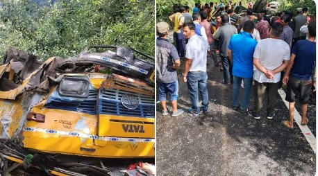 हिमाचल प्रदेश में भीषण सड़क हादसा, मौके पर 16 लोगों की मौत
