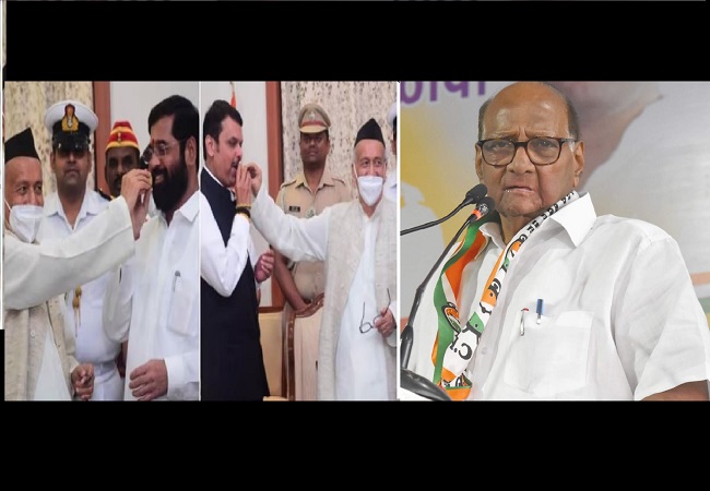 Shiv Sena in Saamana : शरद पवार बोले- ‘मैं चार बार सीएम रहा, लेकिन किसी राज्यपाल ने कभी नहीं खिलाया पेड़ा ‘