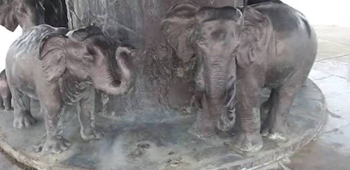 Lucknow News: अंबेडकर पार्क से हाथी की मूर्ति चोरी, मायावती बोलीं-ये शर्म व चिन्ता की बात