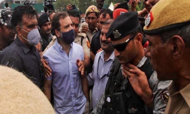 हिरासत में लिए जाने के बाद राहुल गांधी का हमला, कहा-हमें गिरफ़्तार करके भी कभी चुप नहीं करा पाओगे