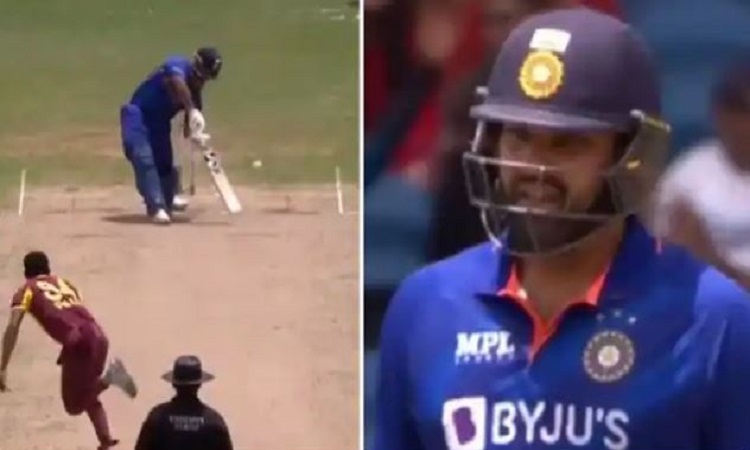 India and West Indies: खराब शॉट खेलकर आउट हुए पंत तो रोहित शर्मा हुए गुस्सा, इशारों में इस तरह समझाया, देखिए वीडियो
