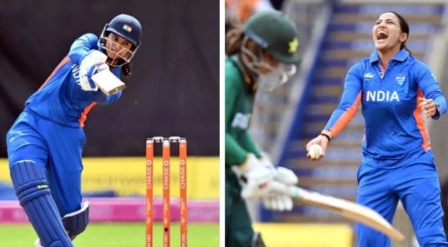 IND-W vs PAK-W T20: भारत ने 8 विकेट से पाकिस्तान को हराया, स्मृति मंधाना ने खेली तूफानी पारी