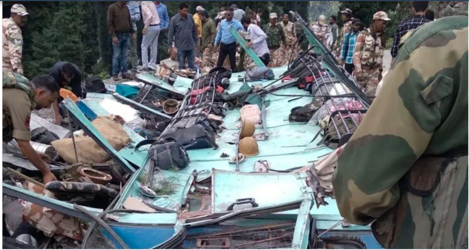 Jammu- Kashmir : पहलगाम में बड़ा हादसा, ITBP सुरक्षाकर्मियों की बस दुर्घटनाग्रस्त,कई जवानों के मौत की खबर