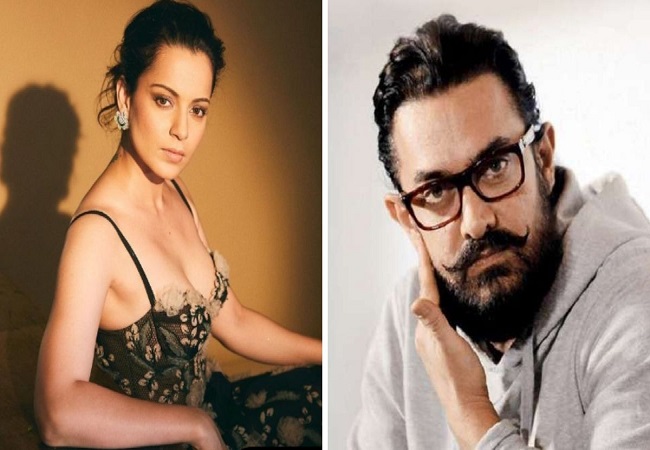 Boycott Laal Singh Chaddha : कंगना रनौत बोलीं- फिल्म बायकॉट करने के पीछे मास्टरमाइंड आमिर खान का हाथ