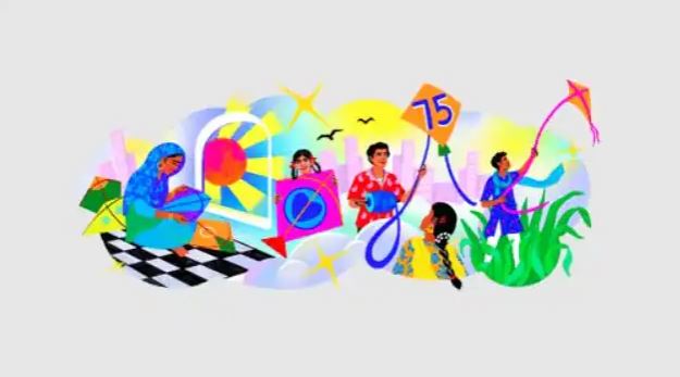 Independence Day: आजादी के 75 साल पूरे होने पर Google ने खास अंदाज में दी बधाई