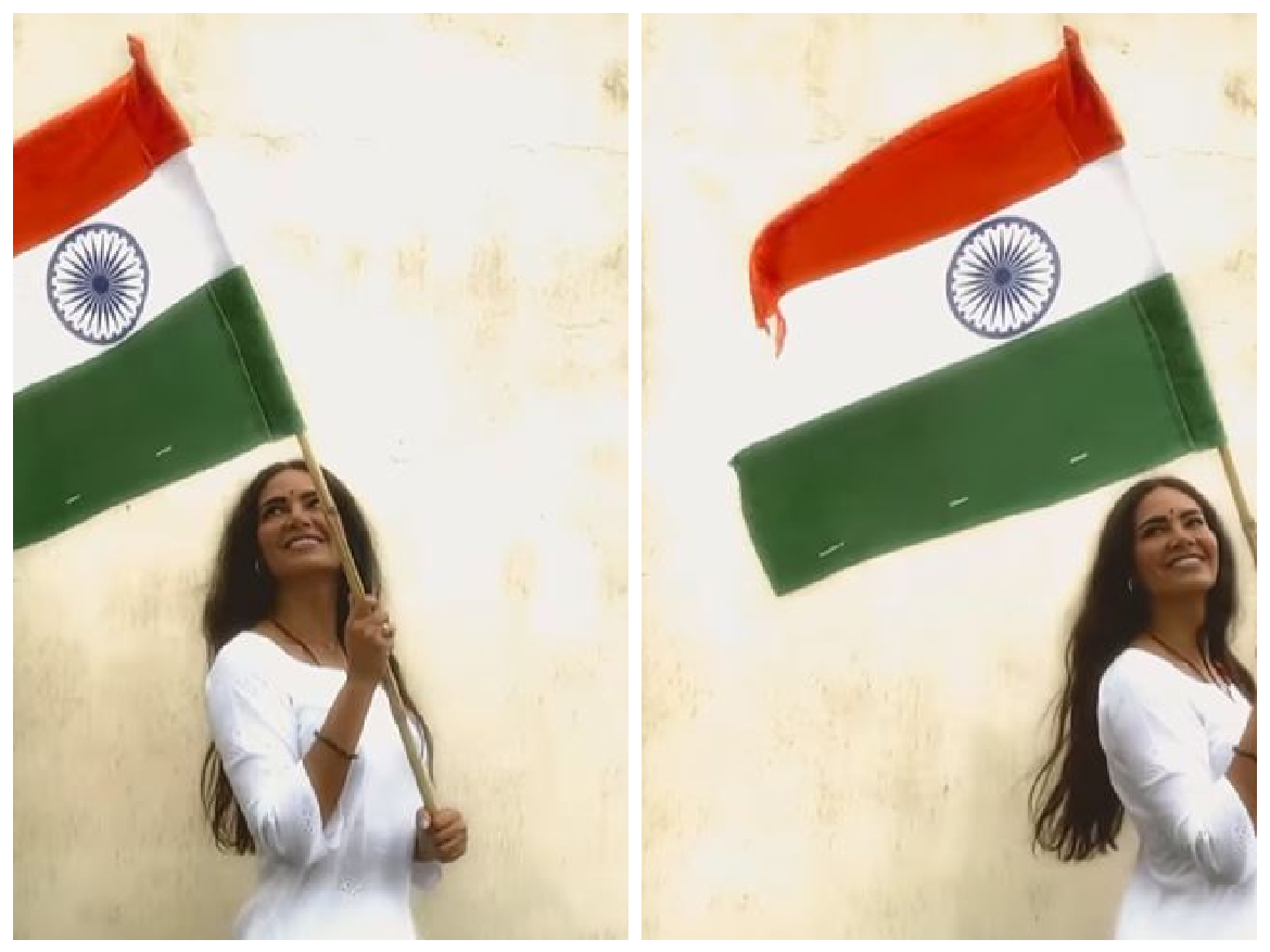 ‘मैं रहूं या ना रहूं ये भारत रहना चाहिए’, तिरंगे के साथ Esha Gupta ने शेयर किया खूबसूरत VIDEO