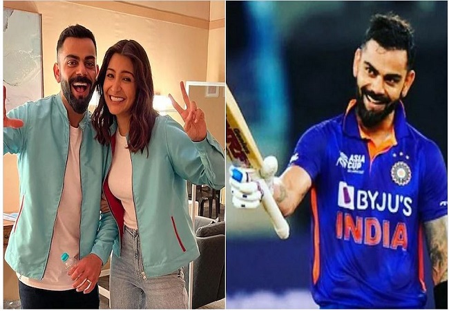 Virat Kohli 71st Century : विराट ने पत्नी व बेटी वमिका को डेडीकेट की सेंचुरी, तो अनुष्का ने लिखा, ‘ मैं हमेशा तुम्हारे साथ हूं…’