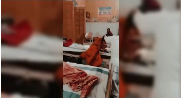 Sitapur News : स्टाफ नर्स बनी हैवान, महिला मरीज को बालों से घसीटती दिखी, देखें वायरल वीडियो
