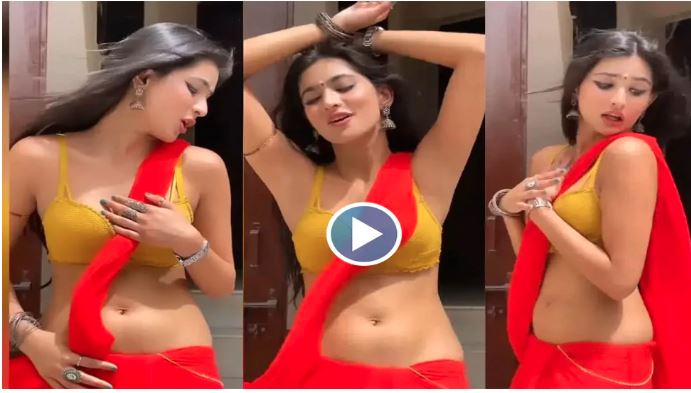 Viral Dance Video : लाल साड़ी में भाभी ने इंटरनेट पर लगाई आग, नेटिजंस बोले- करीना कपूर फेल