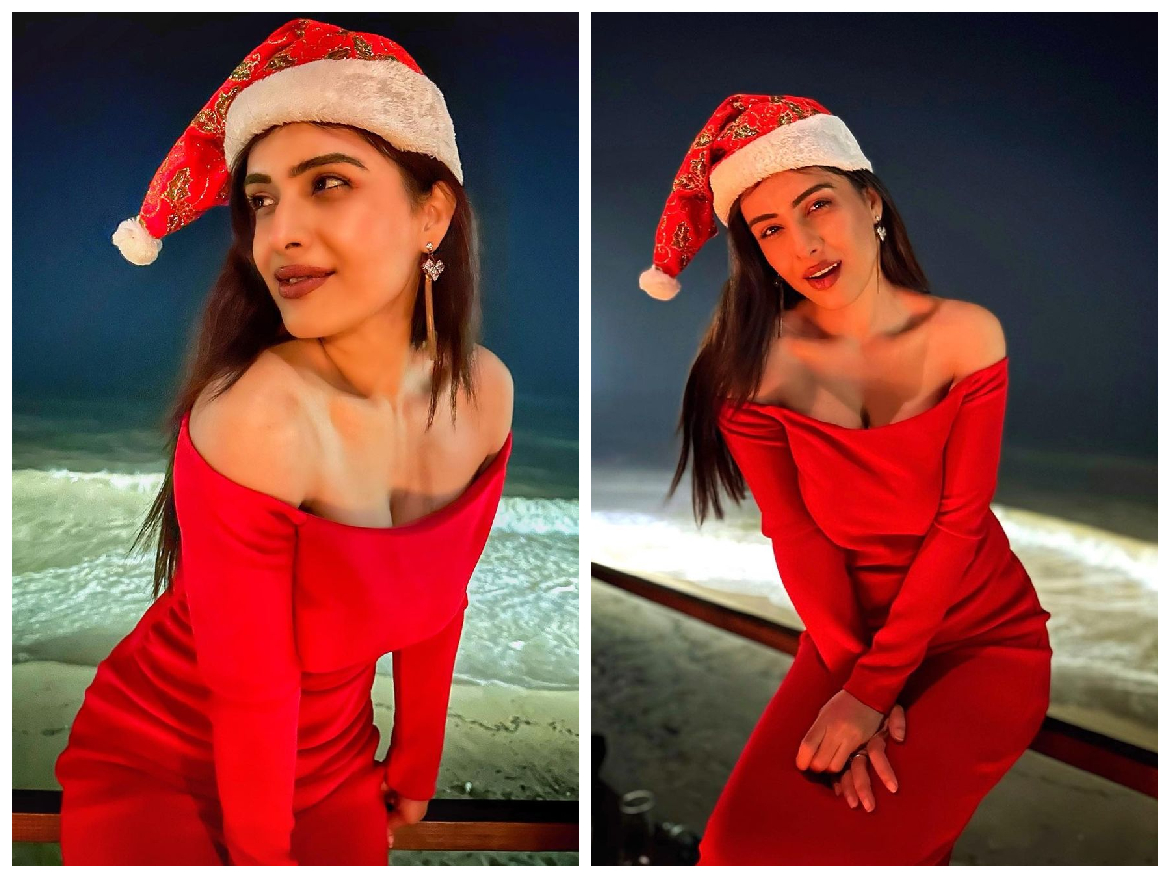 Neha Malik Hot Pic: सांता की टोपी पहन नेहा मालिक ने शेयर की क्रिसमस सेलिब्रेशन की हॉट पिक, आपने देखी क्या ?