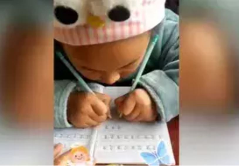 Shocking Video: बच्ची ने कॉपी पर दिखाया गजब का कमाल, दोनों हांथी से किया…
