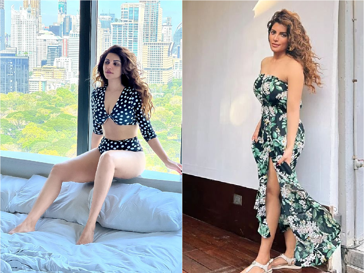 Shama Sikander hot Pic: शमा सिकंदर ने कड़ाके की ठंढ में कराया हॉट फोटोशूट, जरा सम्भाल कर देंखे तस्वीरें