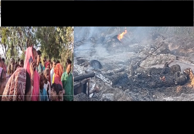 Kanpur Dehat Burnt Case : हाय दैया, मम्मी हमारी जलिके खतम होई गई… दिल चीर देगा ये वायरल वीडियो