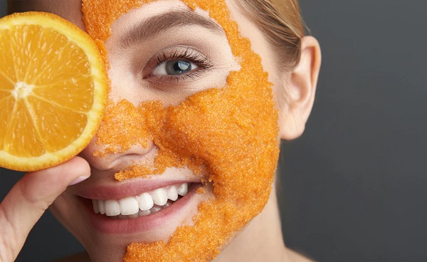 Orange Peel Face Scrub