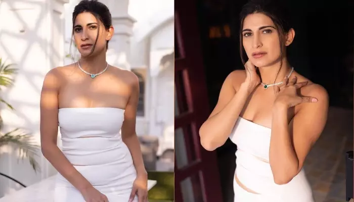 Aahana Kumra Hot Pic: ऑफ शोल्डर गाउन में अहाना कुमरा ने शेयर की तस्वीरें, बढ़ा इंटरनेट का तापमान