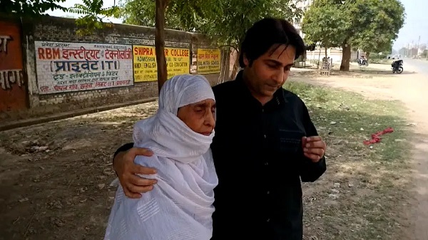 Ghulam's mother and brother