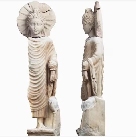 Excavated ancient statue of Buddha: मिस्र में खुदाई से मिली बुद्ध की प्राचीन मूर्ति और संस्कृत में लिखा शिलालेख, खुले भारत से जुड़े कई रहस्य