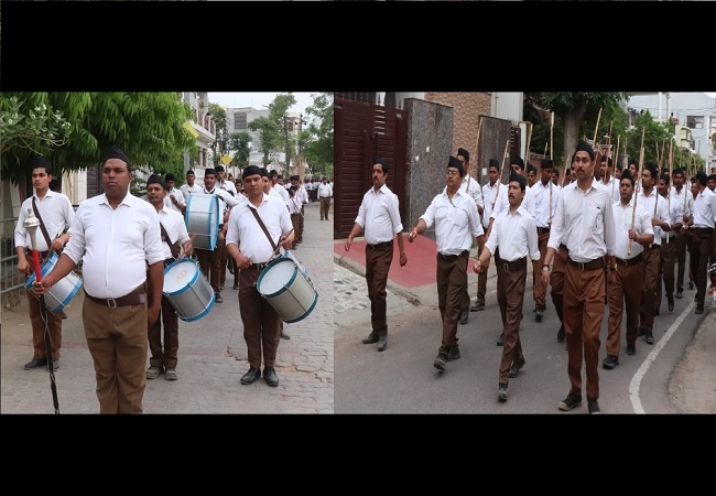 डॉ. भीमराव रामजी आंबेडकर की जन्म जयंती पर समरसता पथ संचलन, सामाजिक समरसता के बगैर हिन्दू समाज में एकता संभव नहीं