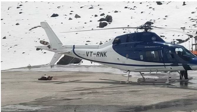 Kedarnath Helicopter Accident : हेलीकॉप्टर की चपेट में आने से यूकाडा वित्त नियंत्रक की मौत,शव का किया जा रहा है पंचनामा