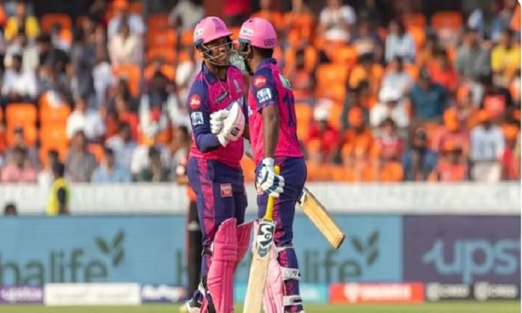 IPL 2023: राजस्थान रॉयल्स के विशाल स्कोर का पीछा करते हुए लड़खड़ाई हैदराबाद की टीम, एक ही ओवर में गिरे दो विकेट