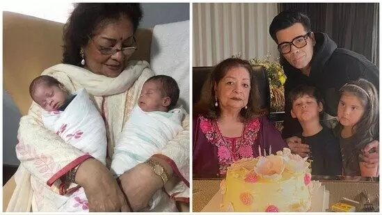 Mother’s Day Special: करण जौहर ने अपने बच्चों संग शेयर की मां की तस्वीर, कहा- हमारी चट्टान, हमारे स्तंभ