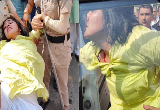 Wrestler Protest: पुलिस ने महिला जत्थे की अगुवाई कर रही NCP नेता सोनिया दुहन को हिरासत में लिया