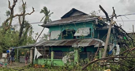 Cyclone Mocha Myanmar : घातक चक्रवाती तूफान मोका से घरों में बाढ़,पश्चिमी म्यांमार में संचार सेवाएं ठप