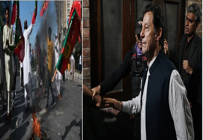 Imran Khan Arrest Live : इमरान खान को सुरक्षा कारणों से वर्चुअली कोर्ट में होंगे पेश, जगह-जगह हिंसा जारी