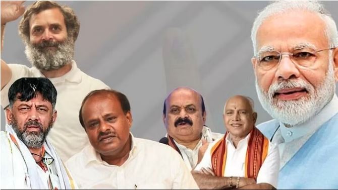 कर्नाटक विधानसभा चुनाव में कांग्रेसी की चली आंधी, उड़ गया बीजेपी का बजरंगी दांव, ​विस अध्यक्ष समेत कई मंत्रियों की हार