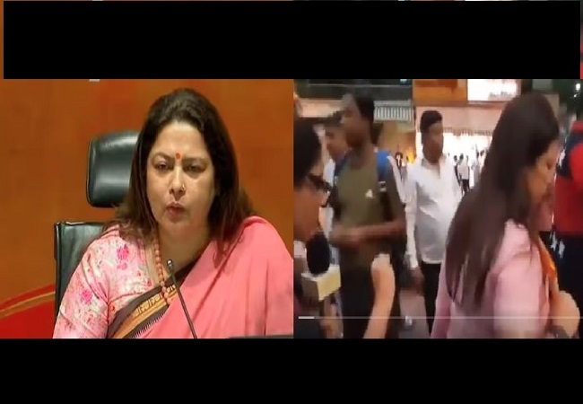 Viral Video : पहलवानों पर पत्रकारों ने पूछा सवाल तो भागने लगीं केंद्रीय मंत्री मीनाक्षी लेखी, कांग्रेस बोली- तीखी प्रतिक्रिया