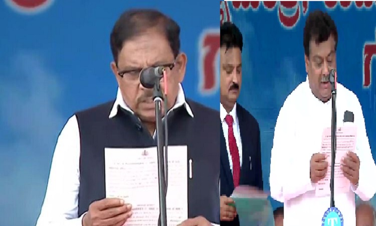 Karnataka CM Oath Ceremony: कर्नाटक में आज से कांग्रेस सरकार, सिद्धरमैया और डीके शिवकुमार के साथ इन मंत्रियों ने ली शपथ