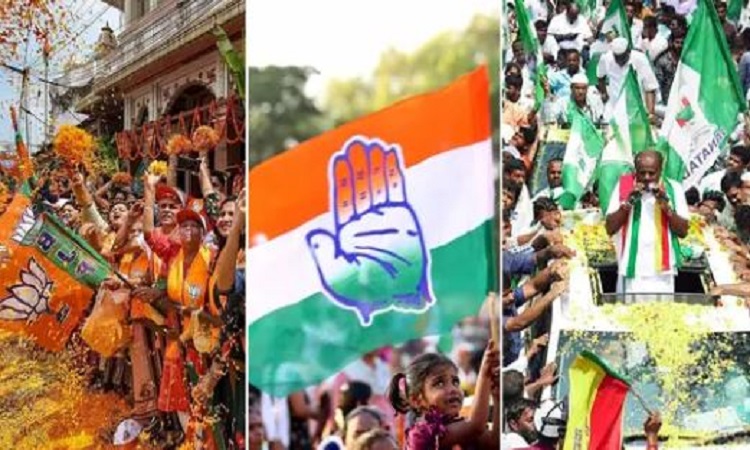 Karnataka Exit Poll 2023: कर्नाटक में भाजपा या कांग्रेस किसकी बन रही सरकार, एग्ज़िट पोल्स में आए चौंकाने वाले आंकड़े