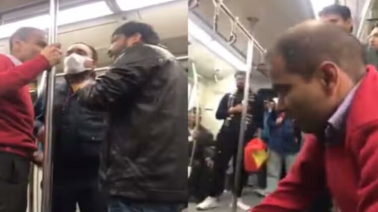 Delhi Metro viral video: मेट्रो में हुआ पुरुषों के बीच घमासान युद्ध, देख आप भी हो जाएंगे दंग