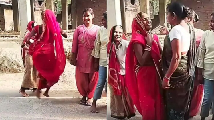 महिला का Bandariya Dance देख नहीं रोक पाएंगे हंसी, वायरल हुआ वीडियो