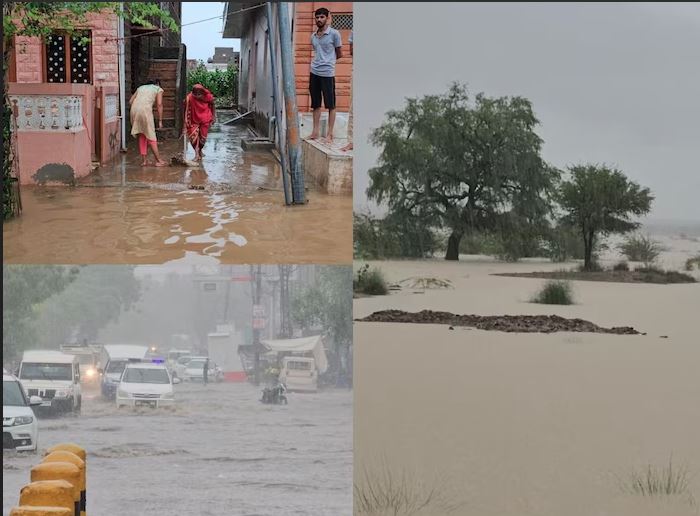 Heavy Rain in Rajasthan : राजस्थान से गुजरा तूफान, पानी-पानी हुआ रेगिस्तान, सैंकड़ों गांव अंधेरे में डूबे