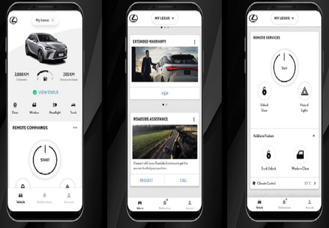 Lexus India ने लॉन्च किया जबरदस्त ऐप, अपनी कार पर रख पाएंगे हर वक्त नजर