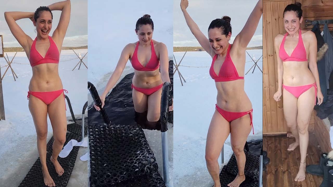 Pragya Jaiswal Bold Look: बर्फीले पानी में Pragya Jaiswal ने बिकिनी पहन लगाई डुबकी, देखें वीडियो