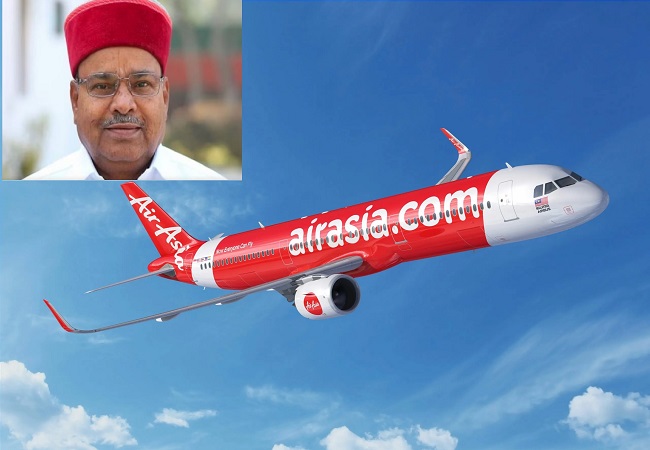 Breach Of Protocol : VIP लाउंज में कर्नाटक के गवर्नर थावरचंद गहलोत, उड़ गई AirAsia की फ्लाइट, अब नोटिस जारी