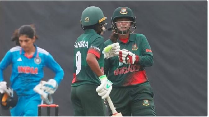 BANW vs INDW : बांग्लादेश ने पहली बार महिला वनडे क्रिकेट में भारत को हराया, 40 रन से मिली शर्मनाक हार
