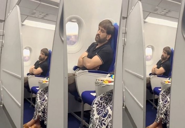 Dhoni Viral Video: फ्लाइट में अपनी सीट पर सो रहे थे धोनी, एयर होस्टेज ने की ऐसी हरकत की भड़क गए फैंस