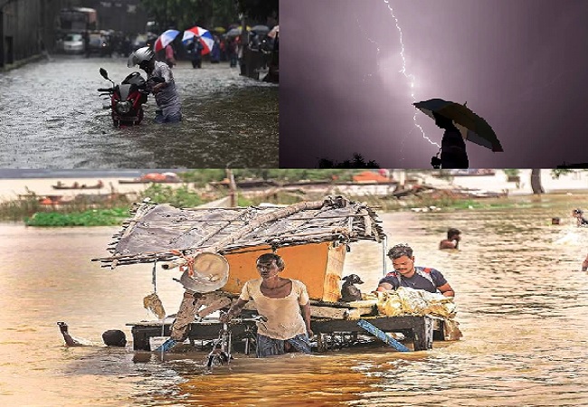 UP Rain Deaths : 36 घंटों में 12 की मौत, सात जिलों में हाहाकार