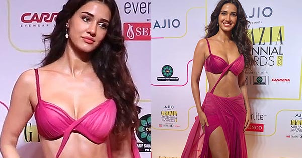 Disha Patani hot pic: Award Night में दिशा पाटनी ने फ्लॉन्ट की कर्वी फिगर, वायरल हुई तस्वीरें