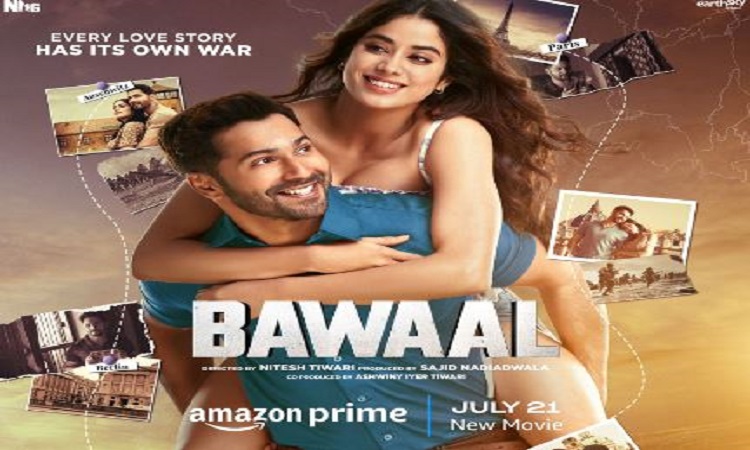 film Bawal Trailer: फ़िल्म ‘बवाल’ का ट्रेलर हुआ ​रिलीज़, वरुण धवन और जान्हवी कपूर ने कहीं ये बातें