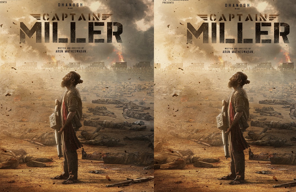 Captain Miller’s first look release: धनुष की फिल्म कैप्टन मिलर का फर्स्ट लुक पोस्टर रिलीज़