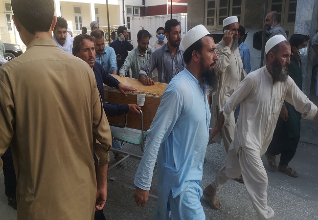 Pakistan Blast : पाकिस्तान के खैबर पख्तूनख्वा में कट्टरपंथी इस्लामी पार्टी की रैली में बम ब्लास्ट, अब तक 44 लोगों की मौत