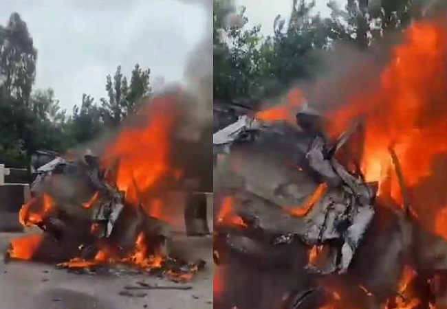 Big Accident: सहारनपुर में दर्दनाक हादसा, ट्रक की टक्कर से कार में लगी भीषण आग, चार लोग जिंदा जले